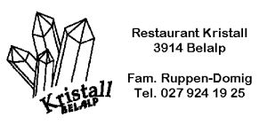 Restaurant Kristall Belalp