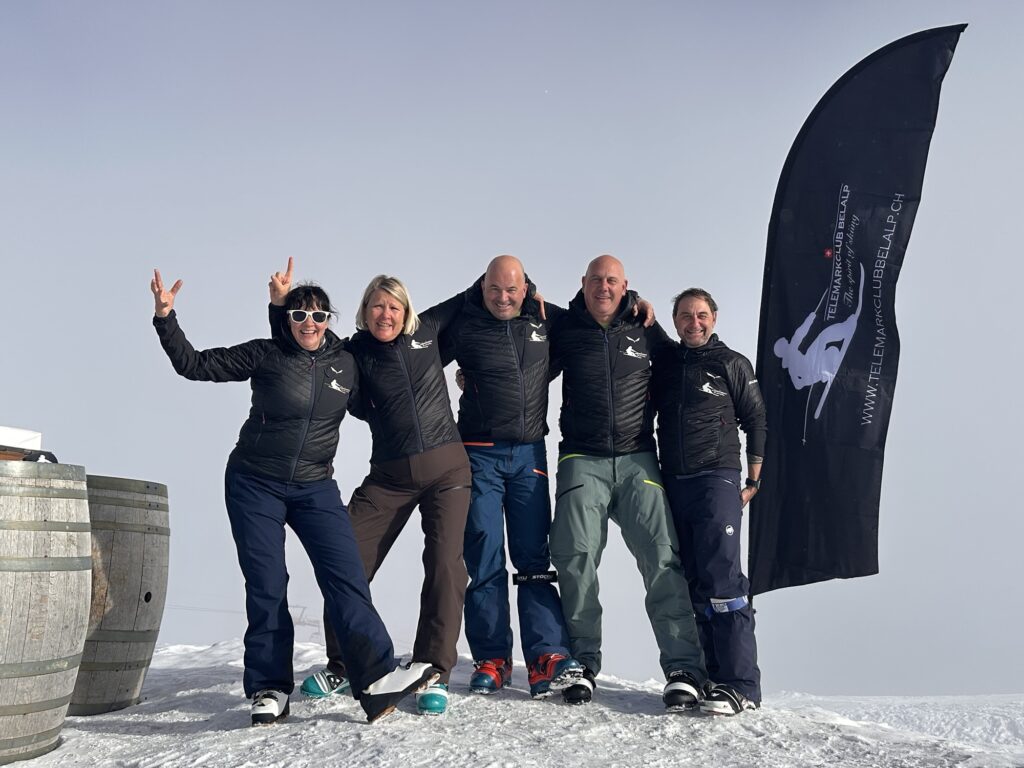 Gruppenbild Vorstand Telemarkclub